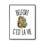 Poster Belfort c’est la vie