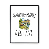 Poster Charleville-Mézières c’est la vie