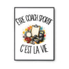 Poster Être coach sportif c'est la vie