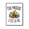 Poster Être masseuse c'est la vie