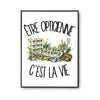 Poster Être opticienne c'est la vie
