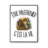 Poster Être palefrenier c'est la vie