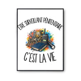 Poster Être surveillant pénitentiaire c'est la vie