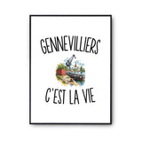 Poster Gennevilliers c’est la vie