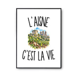 Poster L’Aisne c’est la vie