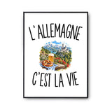 Poster L’Allemagne c’est la vie