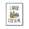 Poster L’Artois c’est la vie