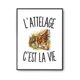 Poster L’Attelage c’est la vie
