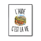 Poster L’Aude c’est la vie