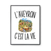 Poster L’Aveyron c’est la vie