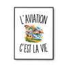 Poster L’Aviation c’est la vie