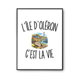 Poster L’Île d’Oléron c’est la vie