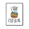 Poster L’Isère c’est la vie