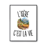 Poster L’Isère c’est la vie