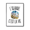 Poster L’Islande c’est la vie