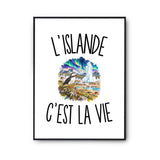 Poster L’Islande c’est la vie
