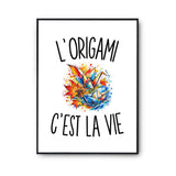 Poster L’Origami c’est la vie