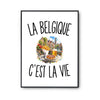 Poster La Belgique c’est la vie