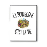 Poster La Bourgogne c’est la vie