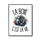 Poster La boxe c'est la vie