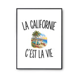 Poster La Californie c’est la vie