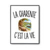 Poster La Charente c’est la vie