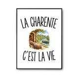 Poster La Charente c’est la vie
