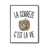 Poster La Corrèze c’est la vie