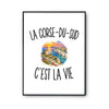 Poster La Corse-du-Sud c’est la vie