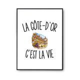Poster La Côte-d’Or c’est la vie