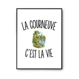 Poster La Courneuve c’est la vie
