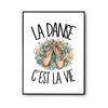 Poster La danse c'est la vie