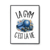 Poster La gym c'est la vie