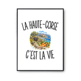 Poster La Haute-Corse c’est la vie