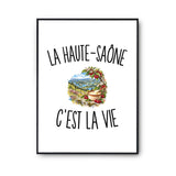 Poster La Haute-Saône c’est la vie