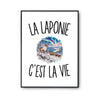 Poster La Laponie c’est la vie