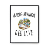 Poster La Loire-Atlantique c’est la vie