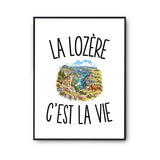 Poster La Lozère c’est la vie