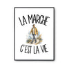 Poster La marche c'est la vie