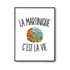 Poster La Martinique c’est la vie