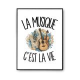 Poster La musique c'est la vie