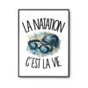 Poster La natation c'est la vie