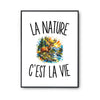 Poster La Nature c’est la vie