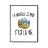 Poster La Nouvelle-Zélande c’est la vie