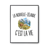 Poster La Nouvelle-Zélande c’est la vie