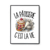 Poster La pâtisserie c'est la vie