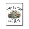 Poster La pêche à la mouche c'est la vie