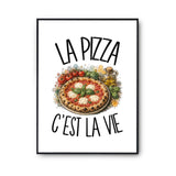 Poster La pizza c'est la vie