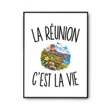 Poster La Réunion c’est la vie