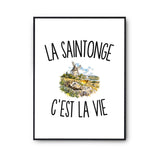 Poster La Saintonge c’est la vie